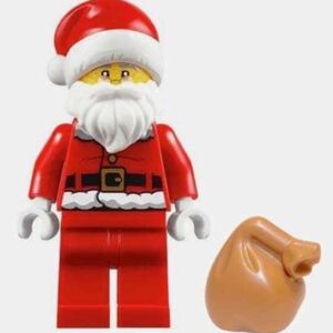 LEGO City Santa Claus Minifigure (in plastic Christmas gift packaging) - Image 1