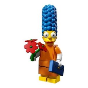 LEGO The Simpsons Series 2 Marge in a fancy dress Minifigure 71009 - Image 1