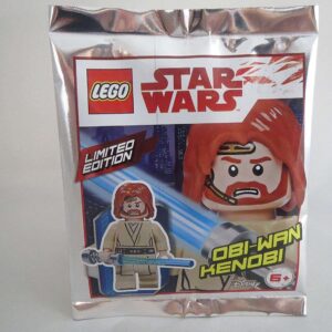 LEGO Star Wars Obi-Wan Kenobi Minifigure with Blue Lightsaber Foil Pack Set 911839 - Image 4