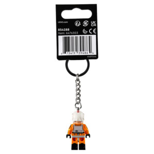 LEGO Star Wars Luke Skywalker Pilot Minifigure Keychain Keyring 854288 - Image 2