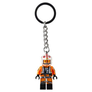 LEGO Star Wars Luke Skywalker Pilot Minifigure Keychain Keyring 854288 - Image 3