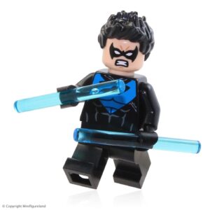 LEGO Super Heroes: Batman III MiniFigure - NightWing (Blue, 2016) From Set 30606 by LEGO - Image 1