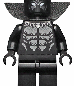 LEGO Super Heroes Black Panther Minifigure from 76142 - Image 1