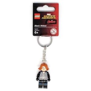 LEGO Super Heroes: Black Widow keyring / keychain - Image 1
