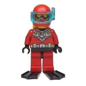 LEGO Super Heroes Scuba Robin MiniFigure from 76027 - Image 1