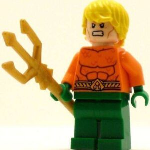 LEGO Super Heroes Aquaman Minifigure from set 76000 76027 - Image 1