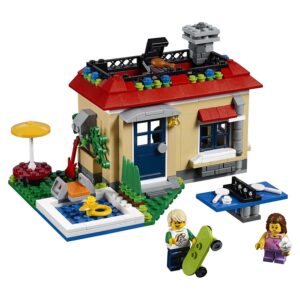 LEGO UK 31067 Modular Poolside Holiday Construction Toy - Image 4