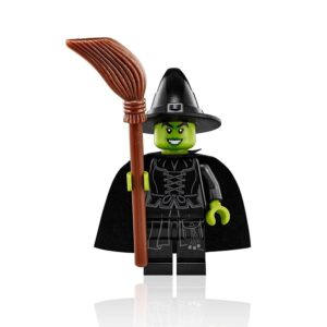 LEGO Wicked Witch with Broom Minifigure - Image 1