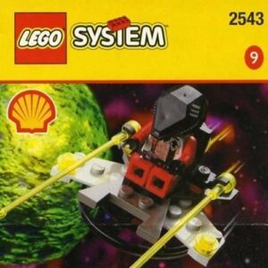LEGO 2543 Alien Space Plane - Image 1