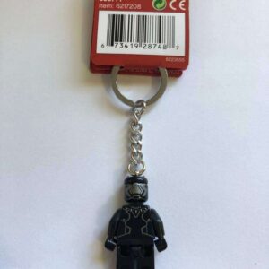 LEGO Super Heroes Black Panther Minifigure keyring / keychain 853771 - Image 3