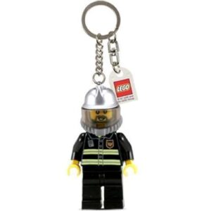 LEGO City Fire Fighter keyring / keychain - Image 1