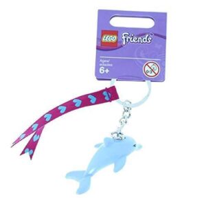 LEGO Friends, Dolphin Bag Charm keyring / keychain - 851576 - Image 1