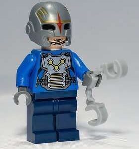 LEGO Super Heroes NOVA CORP OFFICER Minifigure from 76019 - Image 1