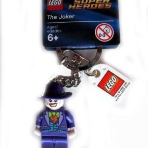 LEGO Super Heroes The Joker With Fedora Hat Minifigure keyring / keychain 851003 - Image 1