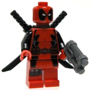 LEGO Marvel Super Heroes Deadpool Minifigure from 6866 - Image 1