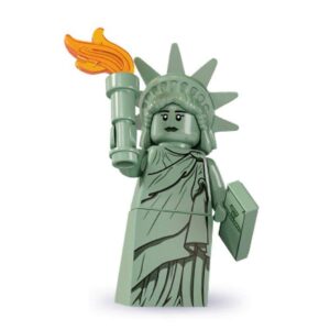 LEGO Series Minifigures 6 Lady Liberty Minifigure 8827 - Image 1