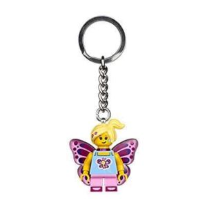 LEGO Series 17 Butterfly Girl keyring / keychain 853795 - Image 1