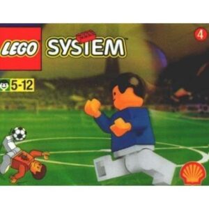 LEGO Shell World Cup 1998 SCOTTISH FOOTBALLER Minifigure - 3305 Football *SMALL* Promo Polybag Set - Image 1