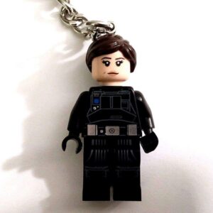 LEGO Star Wars Jyn Erso Minifigure keyring / keychain 853704 - Image 4