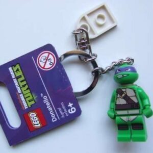 LEGO Teenage Mutant Ninja Turtles Donatello keyring / keychain 850646 - Image 1