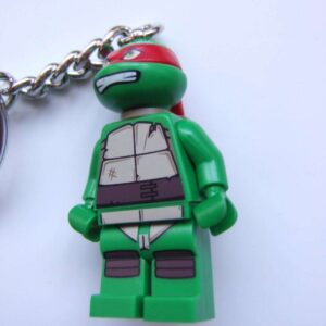 LEGO Teenage Mutant Ninja Turtles Raphael keyring / keychain 850656 - Image 3
