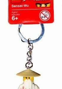 LEGO Year 2011 Ninjago Series keyring / keychain Set # 853101 : Sensei-Wu keyring / keychain by LEGO - Image 1