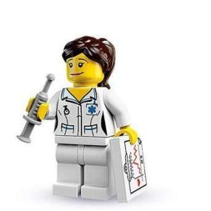 Nurse - Series 1 LEGO Minifigure - Image 1