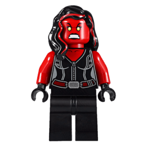 Red She HULK Marvel Super Heroes LEGO Minifigures 76078 - Image 1