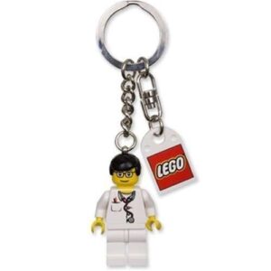 LEGO City Doctor Minifigure keyring / keychain 851747 (2006) - Image 1