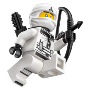 LEGO The Ninjago Movie Zane Minifigure Split from 70618 Set - Image 1