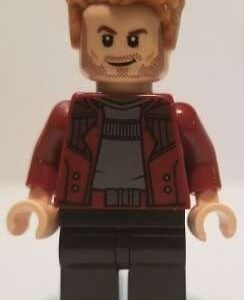 LEGO Marvel Super Heroes Star-Lord Minifigure from 76107 - Image 1