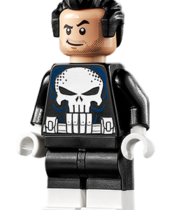 LEGO Marvel Superheroes The Punisher Minifigure from 76178 - Image 1