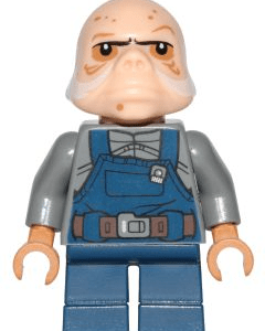 LEGO Star Wars Ugnaught Minifigure split from 75137 - Image 1