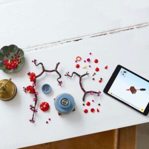 LEGO Icons Plum Blossom Flower Decor Display Set 10369 - Image 7