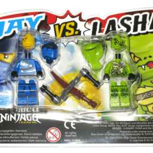 Blue Ocean LEGO Ninjago Jay vs. Lasha Minifigure Blister Pack Set 111904 - Image 1
