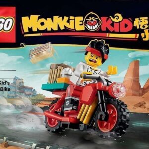 LEGO Monkie Kid Delivery Bike Polybag Set 30341 - Image 1