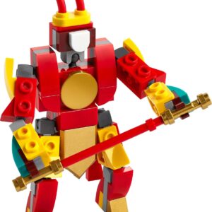 LEGO Monkie Kid Mini Monkey King Warrior Mech Polybag 30344 - Image 2