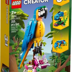 LEGO Creator Exotic Parrot 3 in 1 Set 31136 - Image 2
