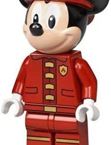 LEGO Disney Fireman Mickey Mouse Minifigure from 10776 - Image 1