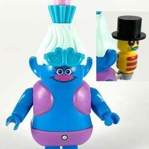 LEGO Trolls World Tour Biggie & Mr. Dinkles Minifigures from 41252 (Bagged) - Image 1