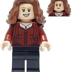 LEGO Marvel Super Heroes Scarlet Witch Plain Black Legs Minifigure from 76192 - Image 1