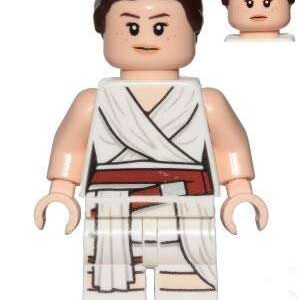 LEGO Star Wars Rey White Cloak Minifigure from 75284 - Image 1