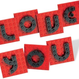 LEGO Seasonal Valentines Letter Set Polybag 40016 - Image 2