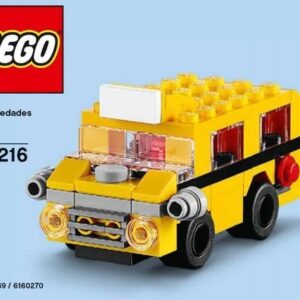LEGO Creator School Bus Mini Monthly Build Polybag Set 40216 - Image 1