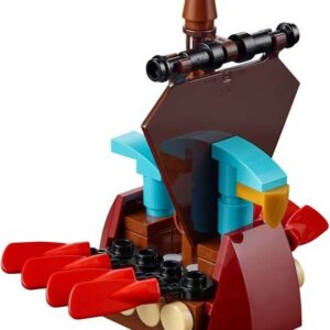 LEGO Creator Viking Ship Model Build Polybag Set 40323 - Image 1