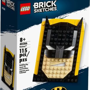 LEGO Brick Sketches Super Heroes Batman Set 40386 - Image 1