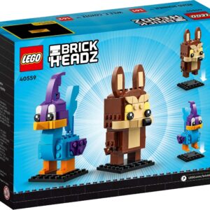 LEGO Brickheadz Looney Tunes Road Runner and Wile E. Coyote Set 40559 - Image 3