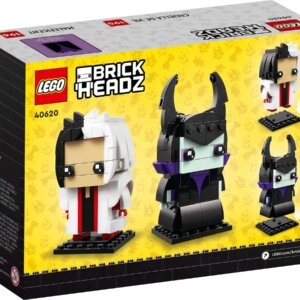 LEGO Brickheadz Disney Cruella De Vil and Maleficent Set 40620 - Image 5