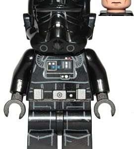 LEGO Star Wars TIE Fighter Pilot (Frown) Minifigure from 75300 - Image 1
