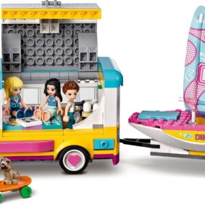 LEGO Friends Forest Camper Van and Sailboat Set 41681 - Image 5